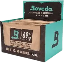 Boveda 2-Way Humidity Control Packs, 69% , Pack of 12