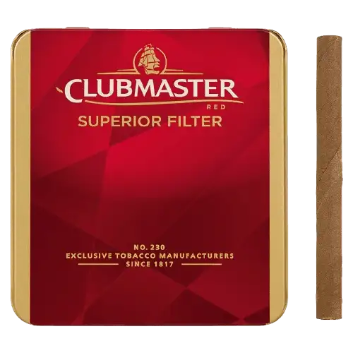 Clubmaster Superior Filter Red – vanilia
