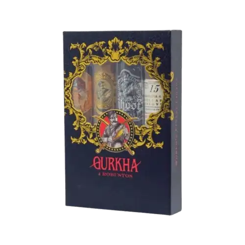 Gurkha Robusto Cigar Selection – Опаковка от 4 пури