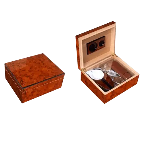 Комплект Humidor + аксесоари за пури 25ct