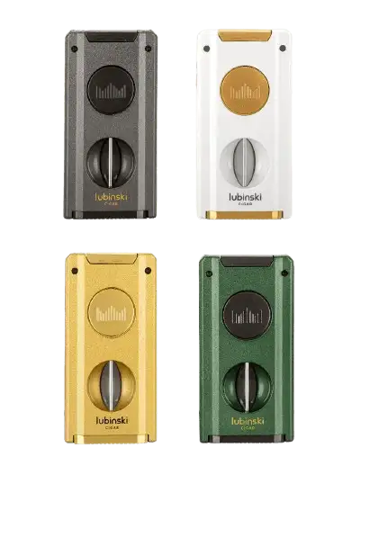 LUBINSKI – 4-in-1 Cigar Turbo Lighter and Cutter