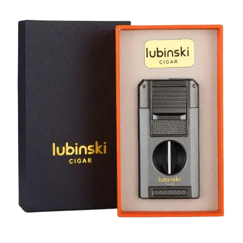 LUBINSKI – Jet Lighter Cigar, V Cutter With Punch