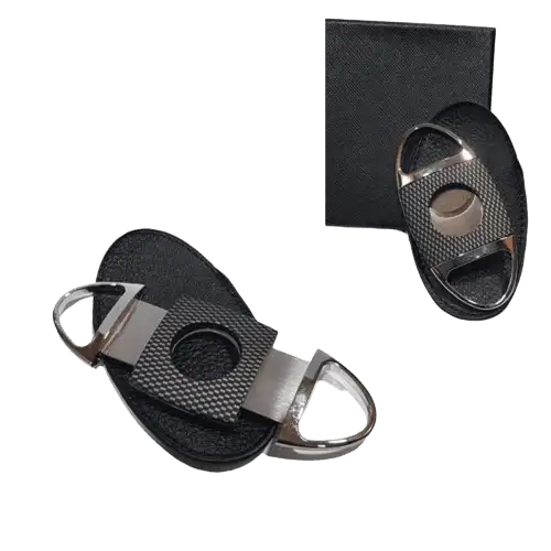 Сребърен нож за пури Carbon Design Ring 60