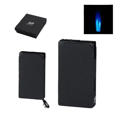 Winjet lighter 2xJet & Cigar Punch Black Crackle